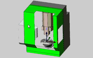 BobCAD-CAM V30 Mill New Highlighting an Object in Simulation